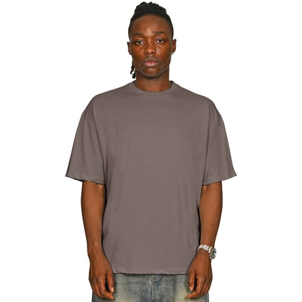 Casual Classics Unisex Adult Combed Ringspun Cotton Oversized T-Shirt / Taupe